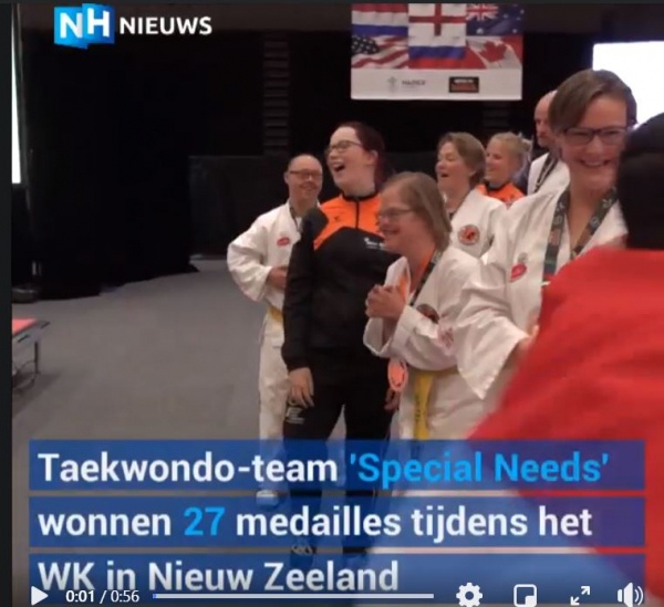 Taekwando-team "Special Needs" wint 27 medailles o